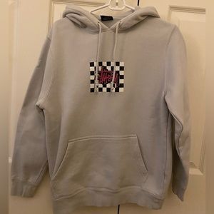 Light Blue Stussy Hoodie